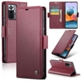 thumbnail image 1 of Funda tipo cartera Xiaomi Redmi Note 10 Pro 4G con cierre magnético, RFID, tarjetero, soporte, carga inalámbrica, 1 of 5