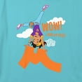 thumbnail image 2 of Girl's Blippi Look at This! Meekah Graphic Cropped T-Shirt Blue X Small, 2 of 3
