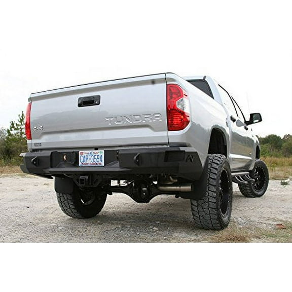 Fab Fours TT14-W2850-1 Heavy Duty Rear Bumper Fits select: 2014-2017,2019-2021 TOYOTA TUNDRA