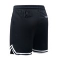 thumbnail image 4 of ASUDESIRE Men's Athletic Shorts 2 in 1 Workout Running Shorts with Reflective Zipper Pockets and Towel Loop-Black-M, 4 of 8