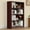 Mahogany, variant on MAYEERTY Mahogany 4-Shelf Modern Wood Bookcase, 48" Tall, for Bedroom, Living Room, and Manga Library