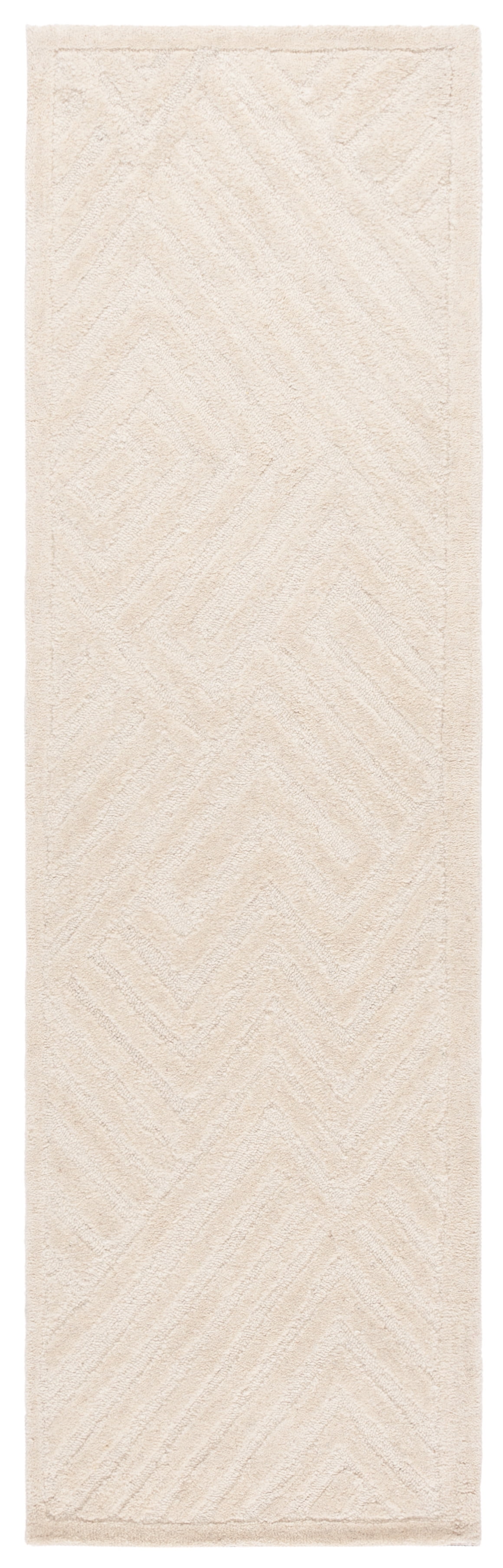 Safavieh Mykonos Evren Diamond Runner Rug, Ivory, 2'3" x 8'