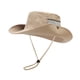 thumbnail image 3 of Gorro de sol ajustable y transpirable para bebé, protección solar, gorro de verano para niños pequeños, niñas y niños, protección para el cuello con ala ancha, UPF 50+, gorro unisex, 3 of 4