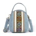 thumbnail image 1 of Mini monedero de un solo hombro, bolso cruzado de lona de moda, bolso de mujer sencillo bordado, tipo: estilo 5;, 1 of 5