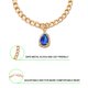 thumbnail image 3 of Desiderio Collar de gato con colgante de diamantes de imitación en forma de corazón, ligero y ajustable, con diamantes brillantes, linda niña, boda, fiesta de cumpleaños, 3 of 5