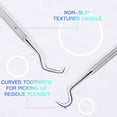 thumbnail image 4 of Portable Travel Toothpick Set Dental Flossers Sticks Tooth Picks Cleaner Interdental Cleaning Kit, 4 of 7
