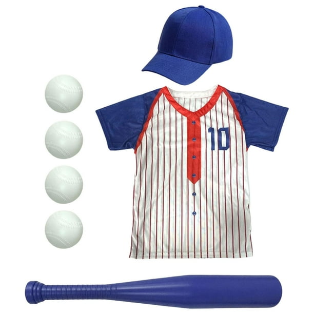 Disfraz de béisbol para niños, accesorios para juegos de rol con gorra de béisbol, para exteriores.
