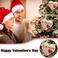 thumbnail image 4 of FAMTKT Valentine's Day Wooden Hearts Ornaments Valentines Decor Mini Heart Ornaments for Christmas Valentine's Day Wedding Holiday Anniversary Party Decorations, 4 of 6