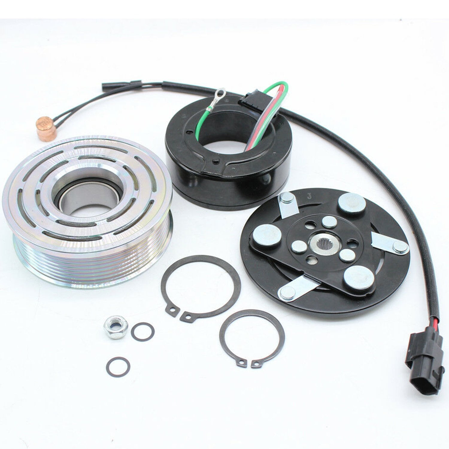 1.8L A/C Compressor Clutch Assembly Kit Pulley Coil Fit 2006 2007 2008