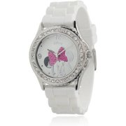 Disney Minnie Mouse Women's Rhinestone-a
