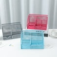 thumbnail image 3 of Langgg Metal Rustproof Coating Desk Organizer - Long-lasting And Reliable Non-toxic Desk Organizer Office Rose Red 1Set, 3 of 6