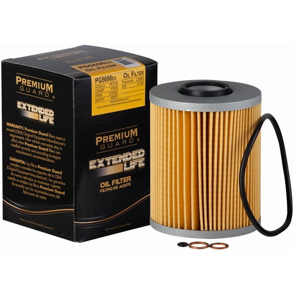 Premium Guard Extended Life Oil Filter up to 10k Miles PG5690EX | Fits 2006-2009 BMW Z4