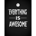 thumbnail image 3 of Rogan, Mark 12x14 Black Modern Framed Museum Art Print Titled - Lego EverythingIs Awesome, 3 of 5