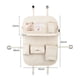 thumbnail image 2 of Organizador colgante para asiento trasero de coche, organizador de almacenamiento para coche con bandeja plegable, bolsillo de almacenamiento, 2 of 9
