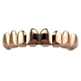 thumbnail image 1 of Parrillas de dientes de boca / inferior de 18 quilates Unisex Oro rosa Rose Gold - Parrillas es Hugo Parrillas Colmillos, 1 of 7