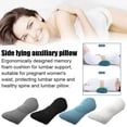 thumbnail image 3 of PFDDRW Memory Cotton Waist Side Sleeper Support Pillow Auxiliary Treatment Spine, 3 of 8