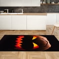 thumbnail image 2 of LaModaHome Non-Slip Rug Halloween Party Rug Washable Mat Child Stain Resistant Living Room Kitchen Carpet - Size: 5,3X3,9ft(160X120cm), 2 of 5