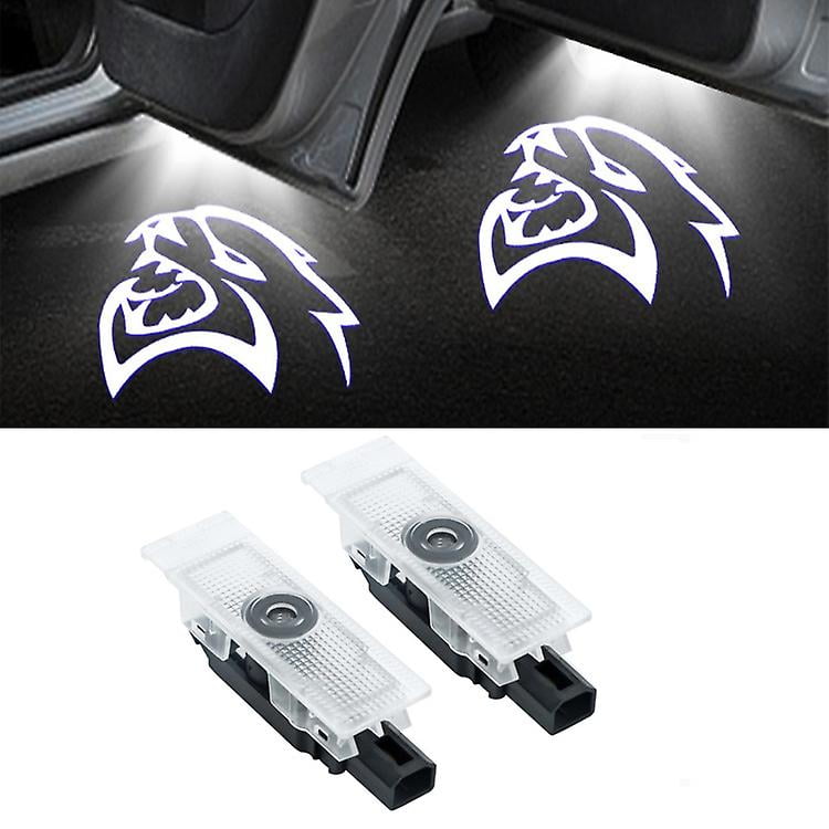 NinebeCJ For Dodge Light Dodge Challenger Srt Led Door Light