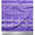 thumbnail image 1 of Soimoi Cotton Duck Fabric Aztec Geometric Print Fabric by Yard 56 Inch Wide, 1 of 1