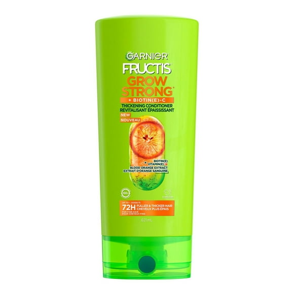 Garnier Fructis Grow Strong Thickening Conditioner for Fine Hair, with Vitamin C
