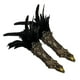 thumbnail image 5 of Guantes largos Yuyangstore de encaje y plumas, 5 of 8