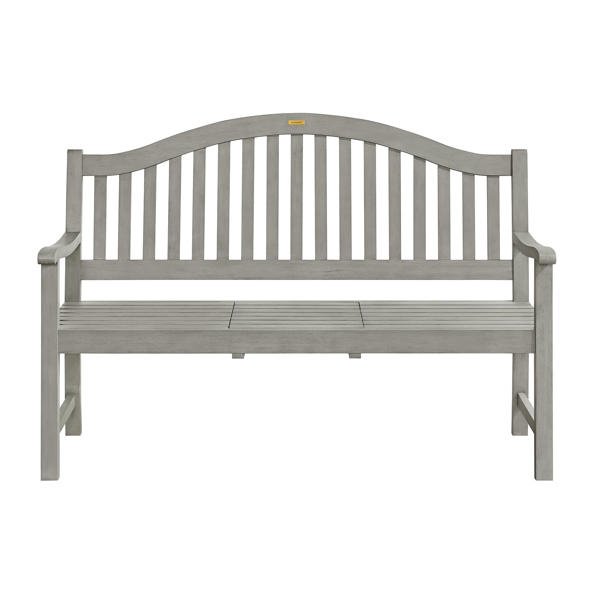 Stakmore 60" Solid Wood Outdoor Bench with Fold-Down Table