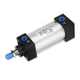 thumbnail image 3 of Long Service Life Durable Pneumatic Cylinder, Small Size Air Cylinder, Double-Rod Cylinder Home For Industry Side Load Adjustable Buffer, 3 of 8
