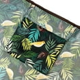 thumbnail image 4 of Wrapables Large & Small Foldable Tote Nylon Reusable Grocery Bags, Set of 2, Birds in Ferns, 4 of 5