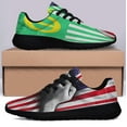 thumbnail image 3 of Ecology American flag Shoes Sneakers Black Size 9, 3 of 7