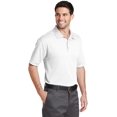 thumbnail image 4 of Port Authority K573 Rapid Dry Mesh Polo, White, M, 4 of 6