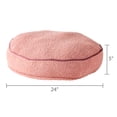 thumbnail image 2 of Vibrant Life Small Round Dog Bed, Pink, 24" x 24", 2 of 6