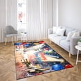 thumbnail image 4 of Happy New Year Samoyed Chills on Year-End Party Indoor Rug Siberian Sammy Dog Lover Carpet Living Bed Room Sofa Home Decor - 12023, 4 of 5