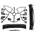 thumbnail image 4 of Para Traseras de Coche Deriva Carreras 1/10 RC Ala del AleróN Cuerpo Camino la Accesorios Piezas Universales, 4 of 10