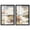 Black Frame, variant on Edge of the Land Serenity Duo Shadowbox Print Boho Wall Decor by Art Remedy, Black Frame, 16 x 24