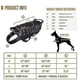 thumbnail image 4 of Traje de chaleco canino táctico del ejército traje canino militar entrenamiento de carga Correa SWAT entrenamiento canino rescate molle traje de chaleco, 4 of 5
