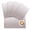 Brown, variant on Grey Ombre Placemats for Dining Table Set of 4, Gray White Gradient Modern Abstract Art Cotton Linen Cloth for Square/Rectangle/Round Table Mat Placemat, Kitchen Dinner Holiday Décor