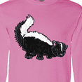 thumbnail image 4 of Inktastic Animals Cute Skunk Long Sleeve T-Shirt, 4 of 5