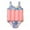 E, variant on Uccdo Little Boys Girls Rashguards One-Piece Swimsuits Kids Cartoon Buoyancy Bathing Suit, 2-6 Years
