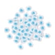 thumbnail image 4 of 500 rosas artificiales de espuma para centros de mesa del hogar. Azul, 4 of 9