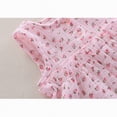 thumbnail image 4 of TOWED22 Kids Toddler Summer Fashion Outfits 2pcs Set Sleeveless Tank Shirts and Elastic Waist Shorts Clothing Sets Clothes(Pink,18-24 M), 4 of 8