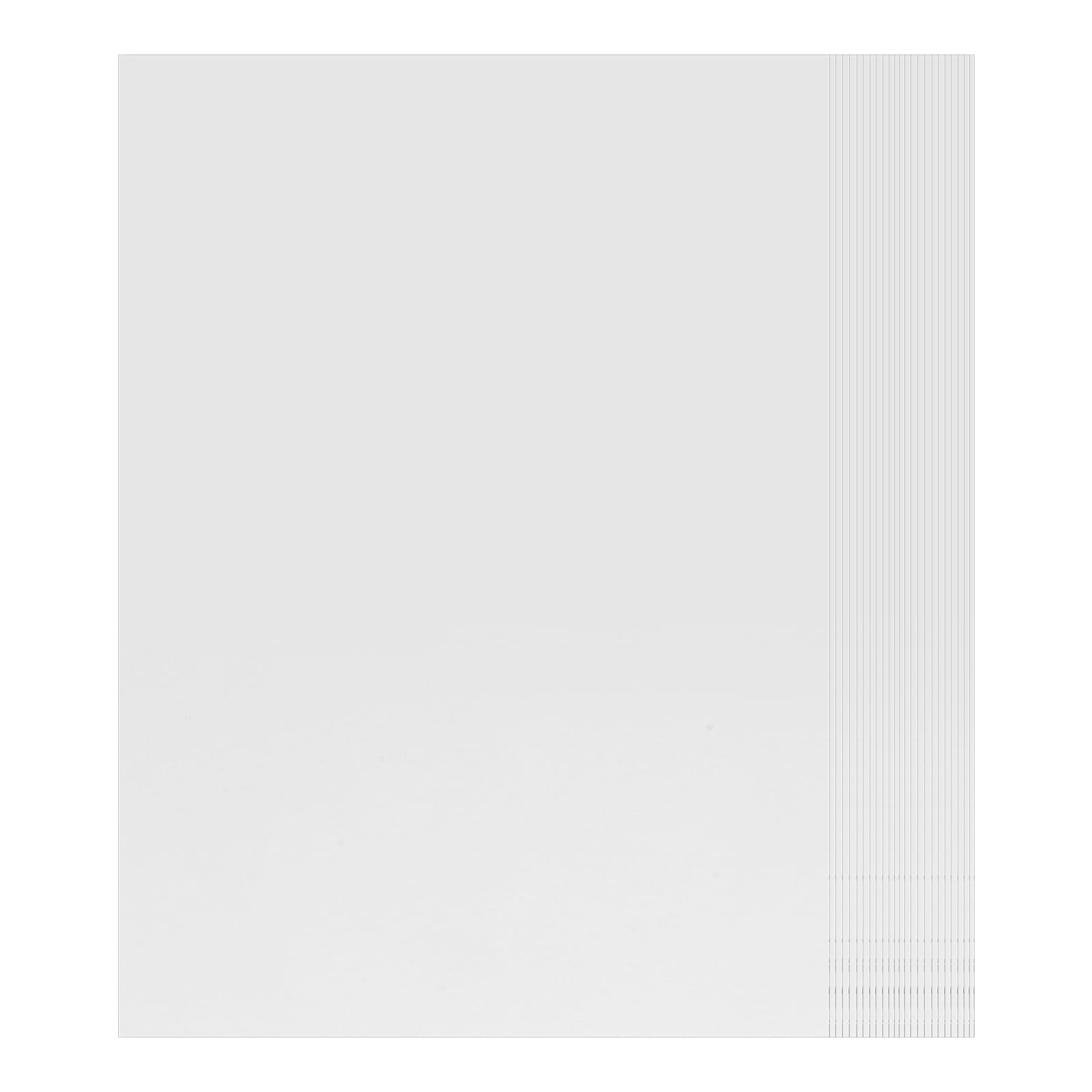 90Pcs A4 White Thick Cardstock Paper for Office Home Copying Printing and Drawing 165g Sturdy and