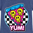 thumbnail image 3 of Instant Message - Y2K Pizza Slice - Toddler & Youth Girls Short Sleeve Graphic T-Shirt, 3 of 6