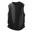 thumbnail image 5 of Mens Big & Tall Athletic Tank Tops Plus Size Workout Shirts for Men Summer Hollow-Out Mesh Sleeveless Crewneck Running Vests M-5X, 5 of 8