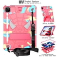 thumbnail image 2 of Funda para tablet de Spider-Man: Diseño moderno, correas ajustables, soporte oculto, alta calidad, resistente a arañazos, antideslizante | Compatible con iPad Pro 11 Air 4 y 5, duradera, 2 of 5