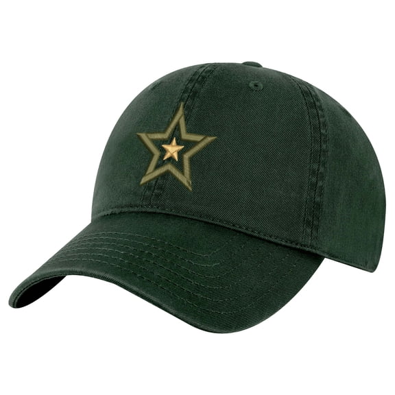 Military Army Star Cap Baseball Hat Embroidered Patriotic Strapback Dad Hat (AlpineGreen)