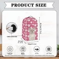 thumbnail image 6 of HELLHERO Dust Cover with Univesal Foldable Kitchen Accessories Oil Proof Reusable for Christmas, Cat Paw Print Pattern, 6 of 6