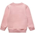 thumbnail image 7 of Popshion Toddler Girls Pink Cat Sweatshirts and Cat Paw Print Pants Leggings Outfit Set 2-3T, 7 of 7
