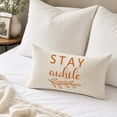 thumbnail image 3 of THOPBPRK Fall Pumpkin Lumbar Pillow Cover Decorative Cushion Case For Living Room Sofa Couch Holiday Home Decoration Cushion Protector Without Insert Single Pack , G, 3 of 7