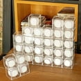 thumbnail image 3 of WEISIPU Baseball Display Case UV Protected Acrylic Clear Baseball Holder Square Cube Ball Protector Memorabilia Autograph Display Box, 3 of 9