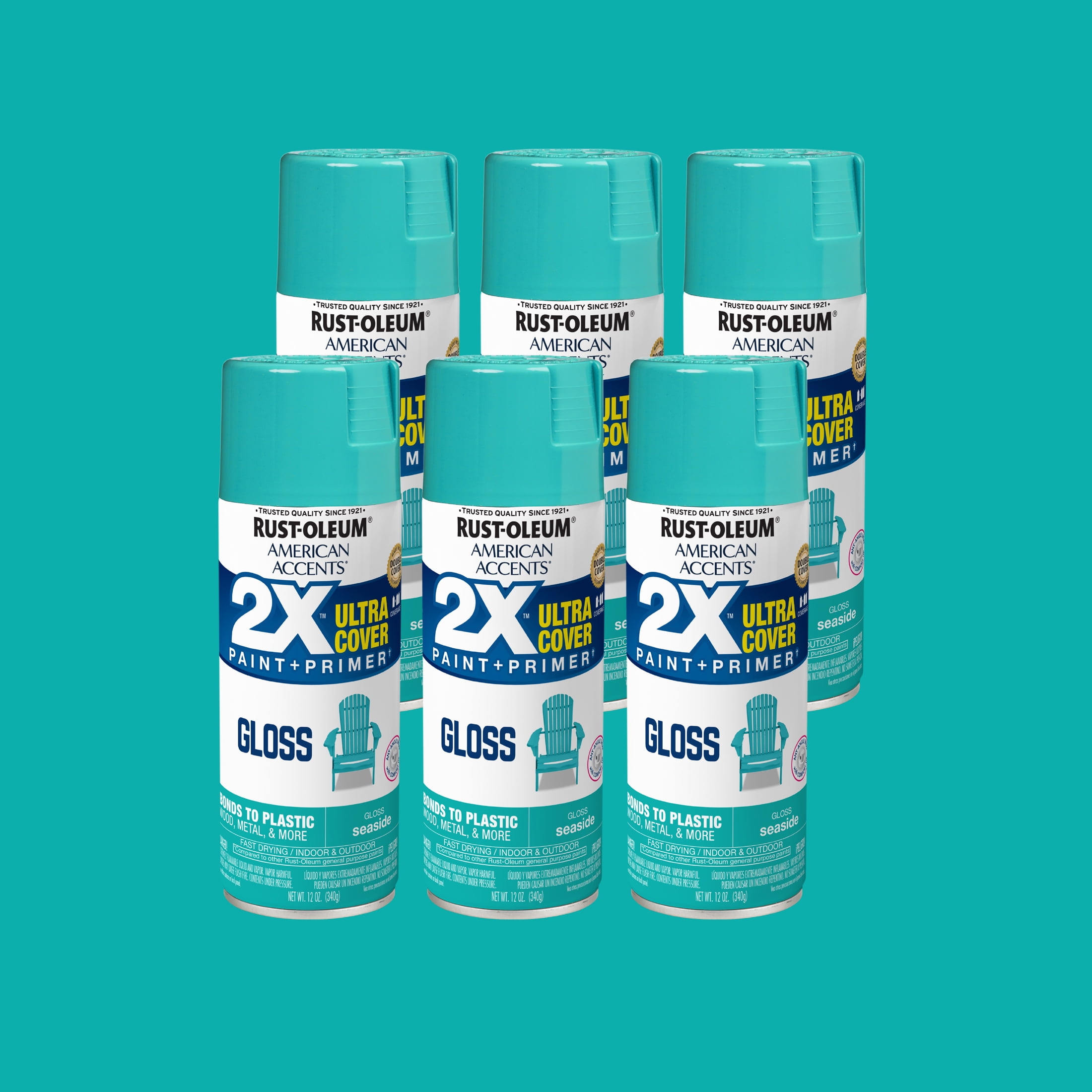 Rust-Oleum 249116-6 PK Painter's Touch 2X Ultra Cover, 12 Ounce